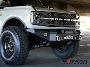 Ford Bronco Winch Bumper - Front - MTO Series - DV8 Ford Bronco Winch Bumper - Front - MTO Series - DV8